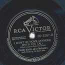 Freddy Martin - Things are no different now / I wont be home anymore when you call
