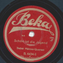 Sieber Männer-Quartett - Fahr wohl du schöner Maientraum / Schön ist die Jugend