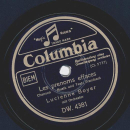 Lucienne Boyer - Les prenoms effaces / Estampe marocaine