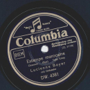 Lucienne Boyer - Les prenoms effaces / Estampe marocaine