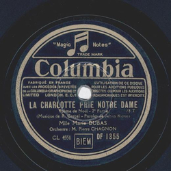 Marie Dubas - La Charlotte prie notre dame, Teil I und II