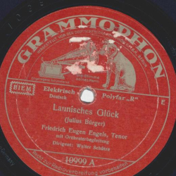 Friedrich Eugen Engels - Launisches Glück / Die lustige Witwe