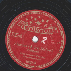 Geschwister Winkler - Das Dirndl vom Wald / Almenrausch und Edelwei