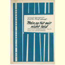 Notenheft / music sheet - Nein, es tut mir nicht leid