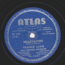 Frankie Laine - Heartaches / Confessin