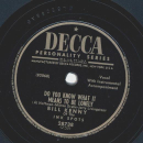 Bill Kenny of the Ink Spots - Dont mind the rain / Do you know what it means to be lonely