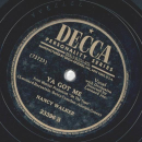 Nancy Walker - I can cook too / Ya got me