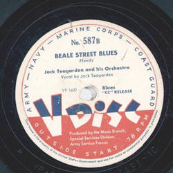 Major Glenn Millers Army Air Forces Overseas Orchestra / Jack Teagarden - a) Why Dream b) Passage interdit / Beale Street Blues