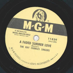 The Ray Charles Singers - A faded summer Love / Indian Summer