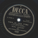 Bing Crosby - Autumn Leaves / This is the Time