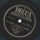 Dick Haymes - Can anyone explain? / If I had a migic carpet