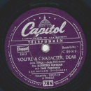 Dinning Sisters - Once in a while / Youre a Character, dear