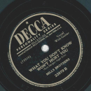 Mills Brothers - Oh! My achin heart / What you dont know wont hurt you