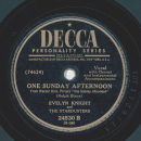 Evelyn Knight - Powder your face with sunshine / One Sunday Afternoon