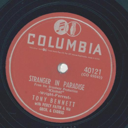 Tony Bennett - Stranger in Paradise / Why does it have to be me?
