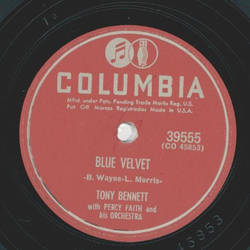 Tony Bennett - Blue velvet / Solitaire