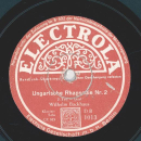 Wilhelm Backhaus - Ungarische Rhapsodie Nr. 2, Teil I und II
