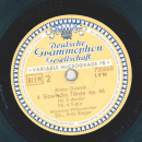 Fritz Rieger - Anton Dvorak, 4 Slawische Tänze op. 46:  Nr. 1 C-dur Nr. 2 e-moll / Nr. 3 As-dur Nr. 4 F-dur