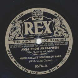 Primo Scalas Accordeon Band - Anna from Anacapresi / Joseph, the Juggler
