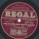 The Four Voices - When you wore a Gingham gown / When the Moon comes over the Mountain