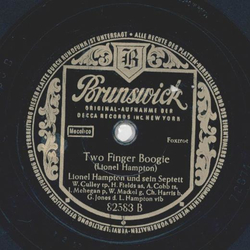 Lionel Hampton - Flying Home / Two Finger Boogie