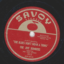 The Jive Bombers - The Blues dont mean a thing / If I had...