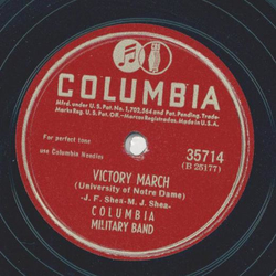 Columbia Military Band - Victory March / Fight on