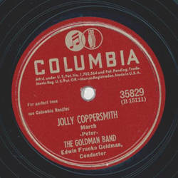 The Goldman Band - Cheerio / Jolly Coppersmith