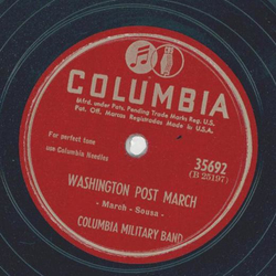 Columbia Military Band - El Capitan / Washington Post March