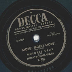 Dolores Gray - Shrimp Boats / More! More! More!