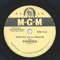 David Rose - Vanessa / All the things you are