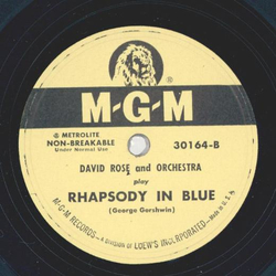 David Rose - Deep purple / Rhapsody in Blue