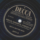 Delta Rhythm Boys - Just squeeze me / Hello, Goodbye, forget it