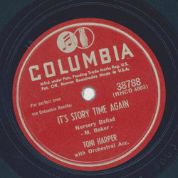 Toni Harper - Its Story time again / Rock-A-Bye Baby