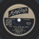 Cliff Bryan - You cant stop me from lovin you / Parkin in...