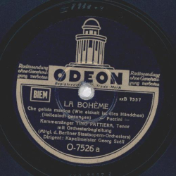 Tino Pattiera - La Bohème / Carmen
