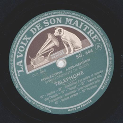 Collection Ages-Memnon - Signaux Divers / Telephone (Gerusche-Platte, Noises)