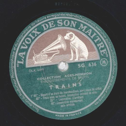 Collection Ages-Memnon - Trains / Trains (Gerusche-Platte, Noises)