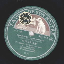 Collection Ages-Memnon - Guerre / Guerre (Gerusche-Platte, Noises)