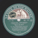 Collection Ages-Memnon - Avions / Avions (Geräusche-Platte, Noises)