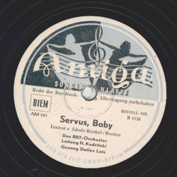 Das RBT-Orchester: H. Kudrritzki - Amiga-Swing / Servus Baby