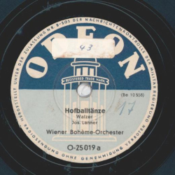 Wiener Bohéme-Orchester - Hofballtänze / Donausagen