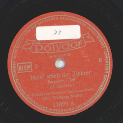 Wolfgang Beutler - Heut spielt der Ziehrer, Potpourri Teil I und II