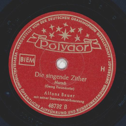 Alfons Bauer - Rauschen in der Partnachklamm / Die singende Zither