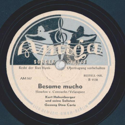 Kurt Hohenberger und seine Solisten - Take the A train / Besame mucho