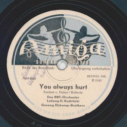 H. Kudritzki - Paper Doll / You always hurt 