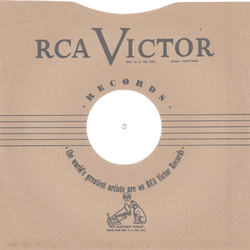 Original Victor/RCA  Cover fr 25er Schellackplatten A16 B