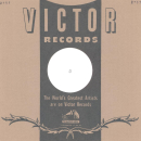 Original Victor/RCA  Cover für 25er Schellackplatten...