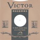 Original Victor/RCA  Cover für 25er Schellackplatten...