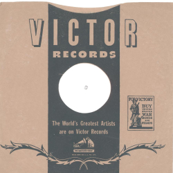 Original Victor/RCA  Cover für 25er Schellackplatten A22 B